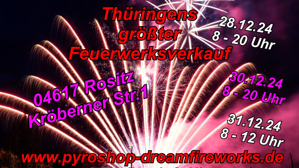 Feuerwerk Verkauf